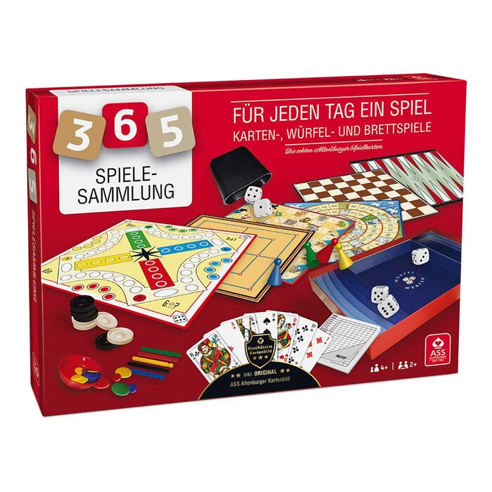 ASS ALTENBURGER Spielesammlung mit 365 Spielemöglichkeiten