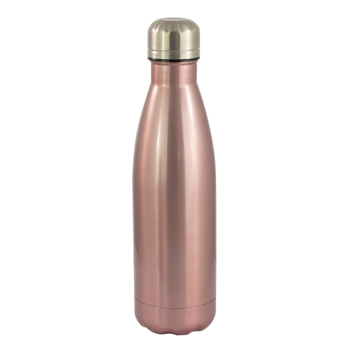 Trinkflasche aus Edelstahl 470 ml roségold