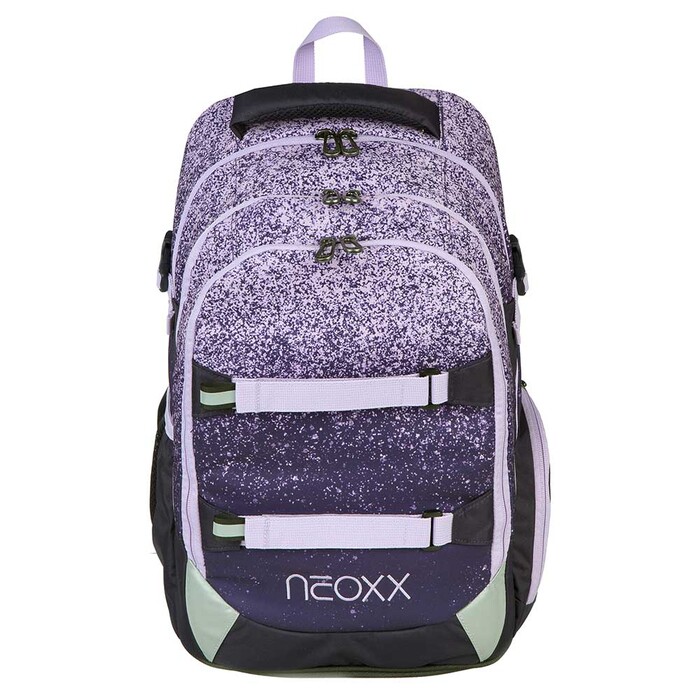 NEOXX Schulrucksack Active Pro Glitterally Perfect ca. 26 l violett