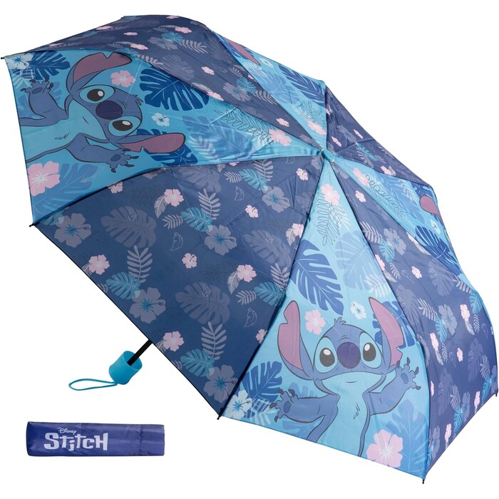 Taschenschirm Stitch blau