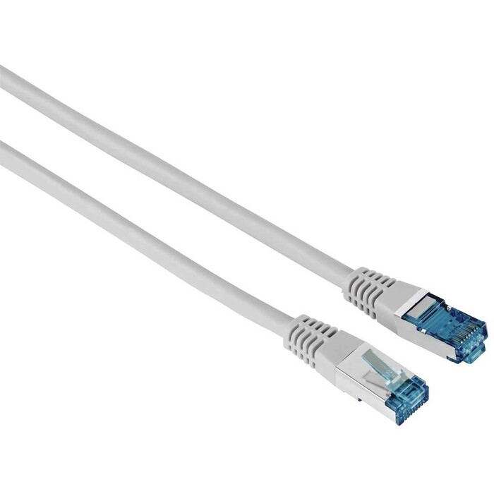 HAMA Netzwerk-Kabel CAT-6 F/UTP 3 m weiß