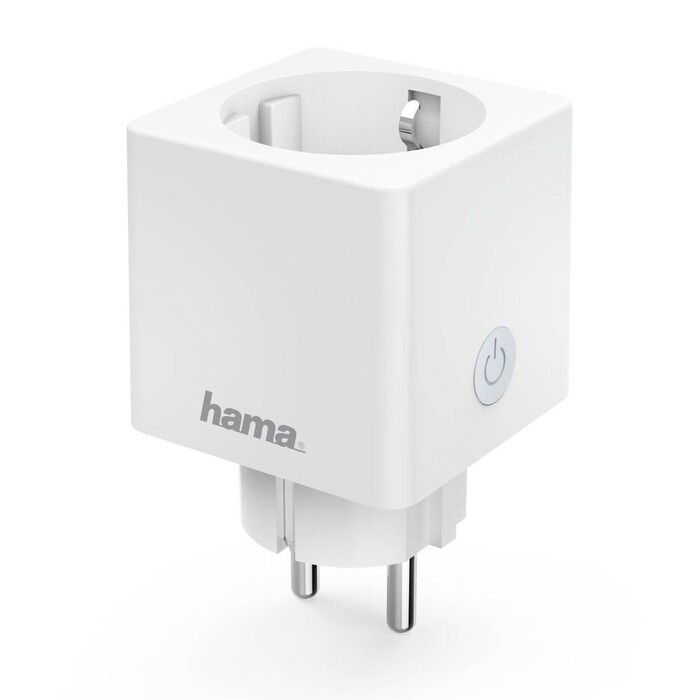 HAMA WLAN-Steckdose Mini 3.680 Watt 16A weiß/gelb