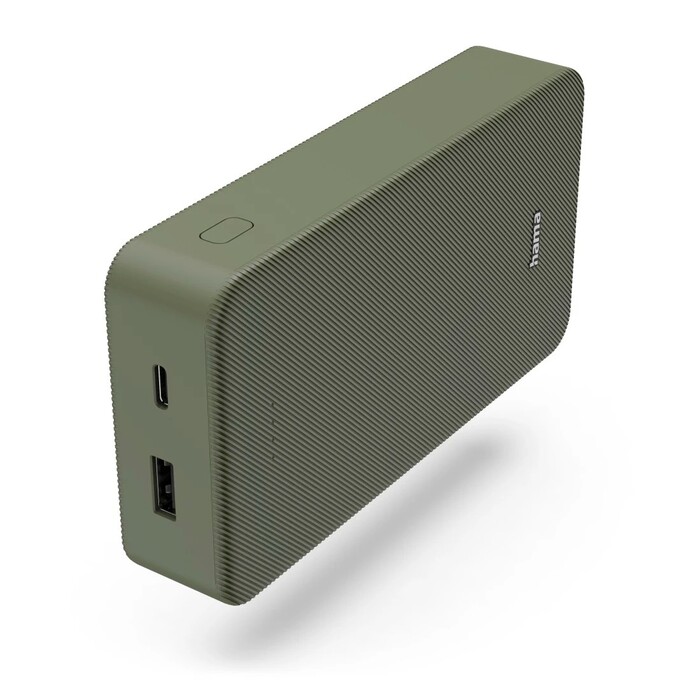 Powerbank Power Pack Colour 20 LED-Anzeige Fast Charge 20 000 mAh grün