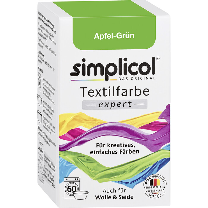 SIMPLICOL Textilfarbe Expert 150g apfelgrün