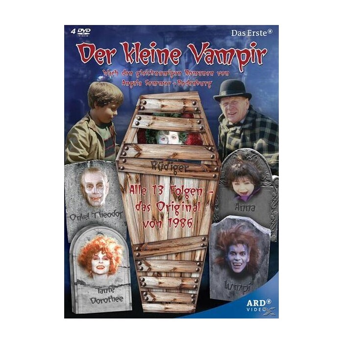 Der kleine Vampir - alle Abenteuer, 4 DVDs - DVD
