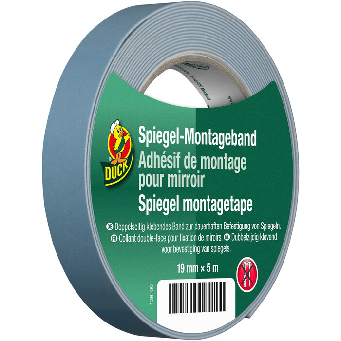DUCK Spiegel-Montageband 19 mm x 5 m blau