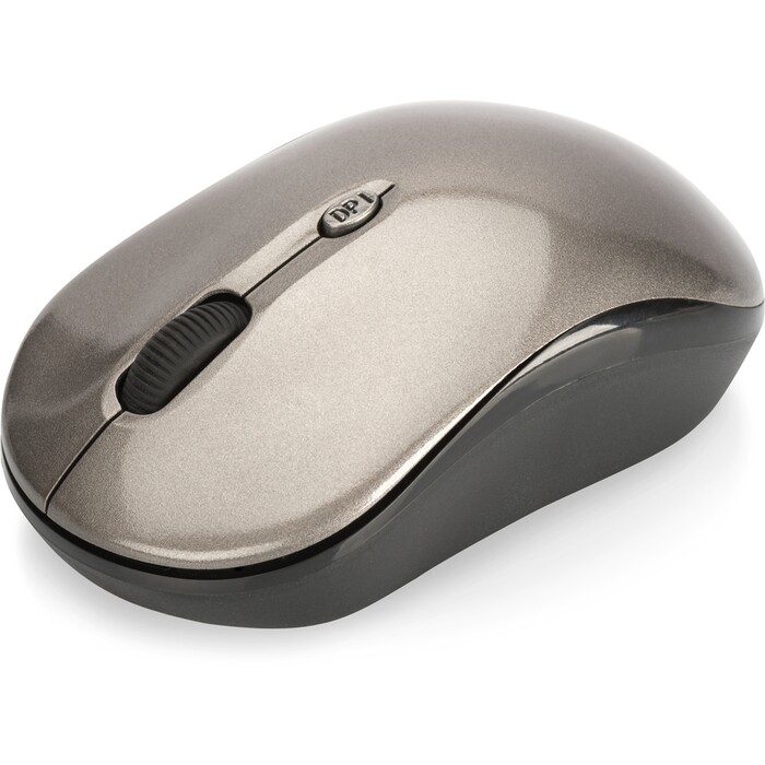 EDNET Notebook Wireless-Maus schwarz/grau