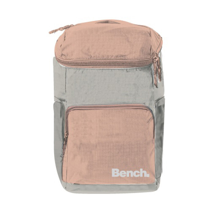 BENCH Rucksack Toploader 20 Liter hellgrau/altrosa