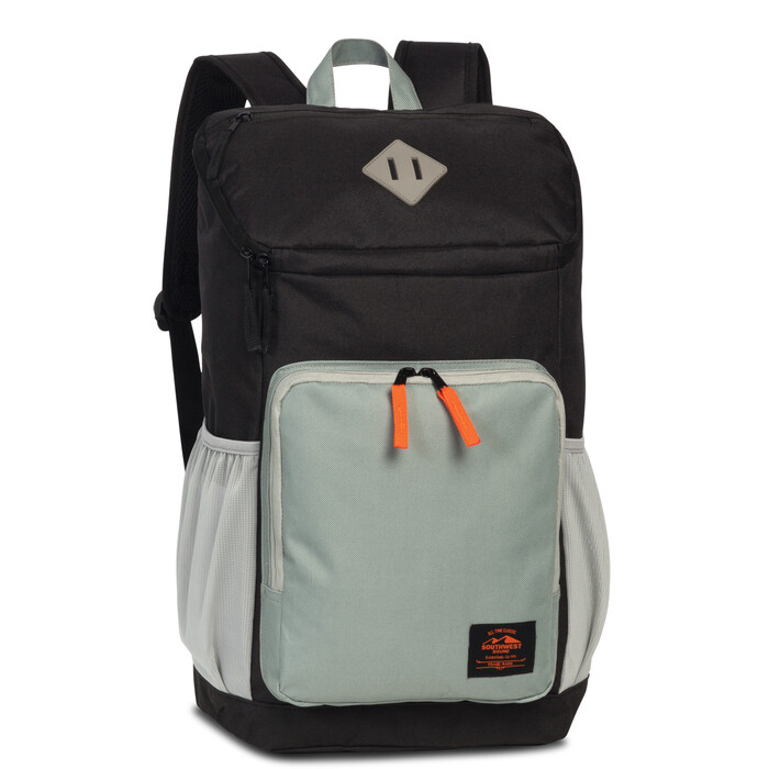 SOUTHWEST BOUND Rucksack Toploader schwarz/grau