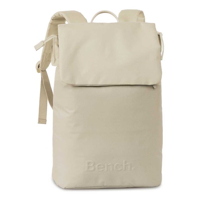 BENCH Rucksack Loft mit Klappdeckel 27 x 40 x 13 cm natur