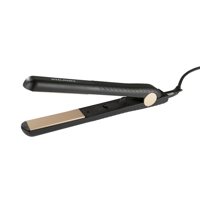 VITALMAXX Glätteisen 42 W schwarz/gold