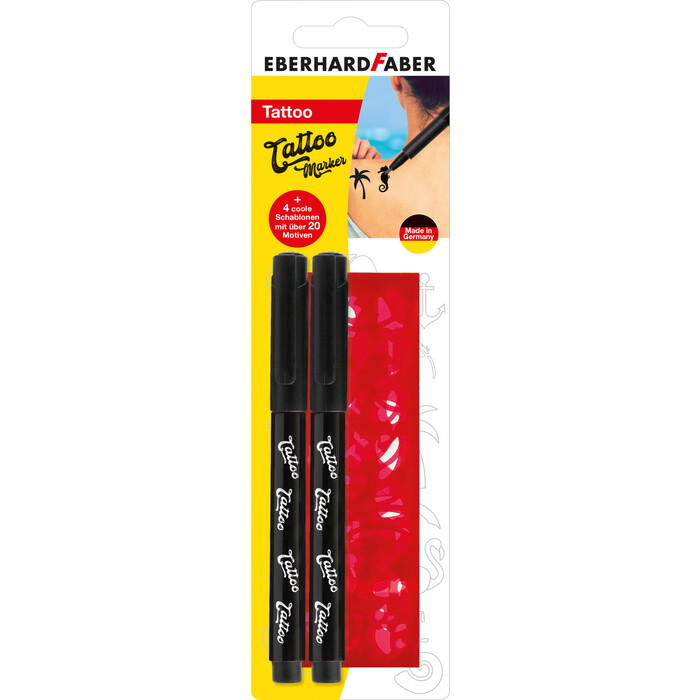 EBERHARD FABER Tattoo Marker 6 Teile