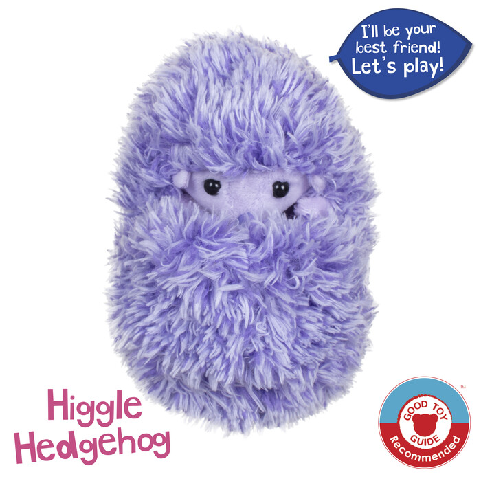 GOLDEN BEAR Curlimals Higgle der Igel 14 cm violett