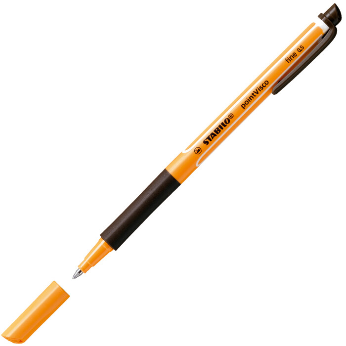 STABILO Tintenroller pointVisco schwarz