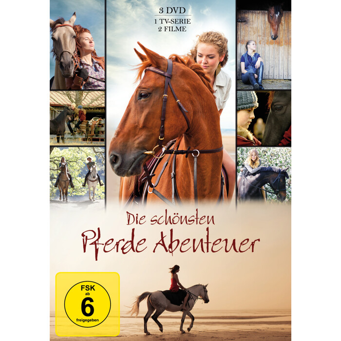 Die schönsten Pferde Abenteuer, 3 DVD - DVD