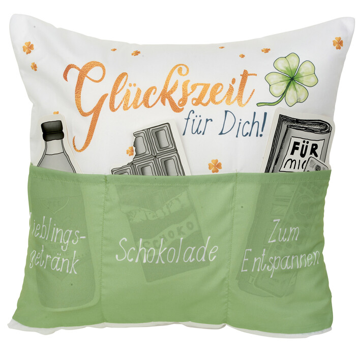 Sofahelden Kissen Glückszeit für Dich