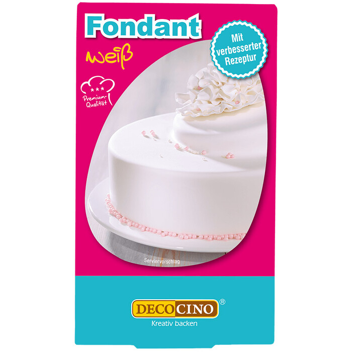 DEKOBACK Rollfondant 250g weiß
