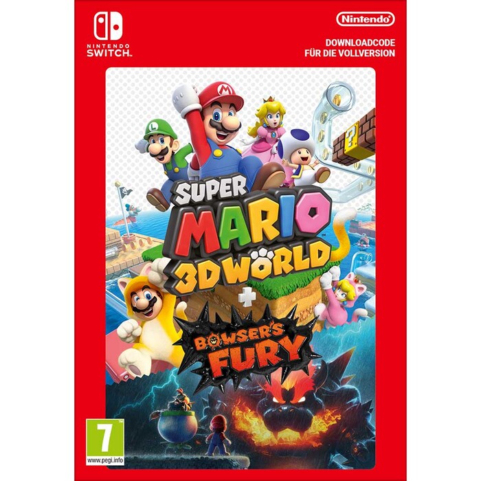 Super Mario 3D World and Bowsers Fury Digital Code (Switch)