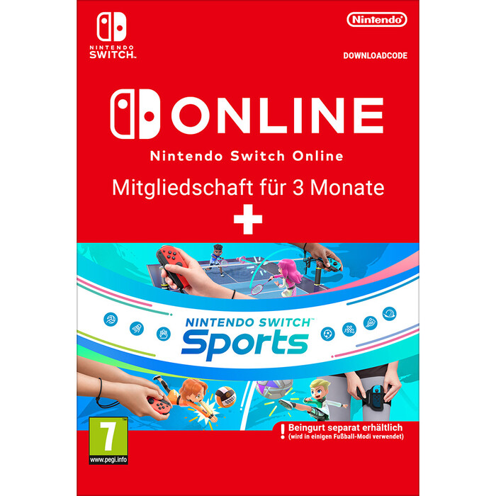 NINTENDO Switch Sports inklusive Nintendo Mitgliedschaft für 3 Monate