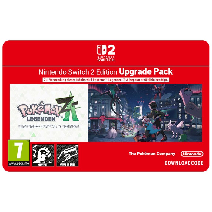 Pokémon Legends ZA NS2 ED Upgrade Pack Digital Code (Switch 2)
