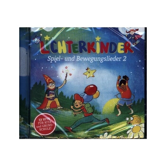 Lichterkinder: Spiel- Und Bewegungslieder 2, 1 CD - CD