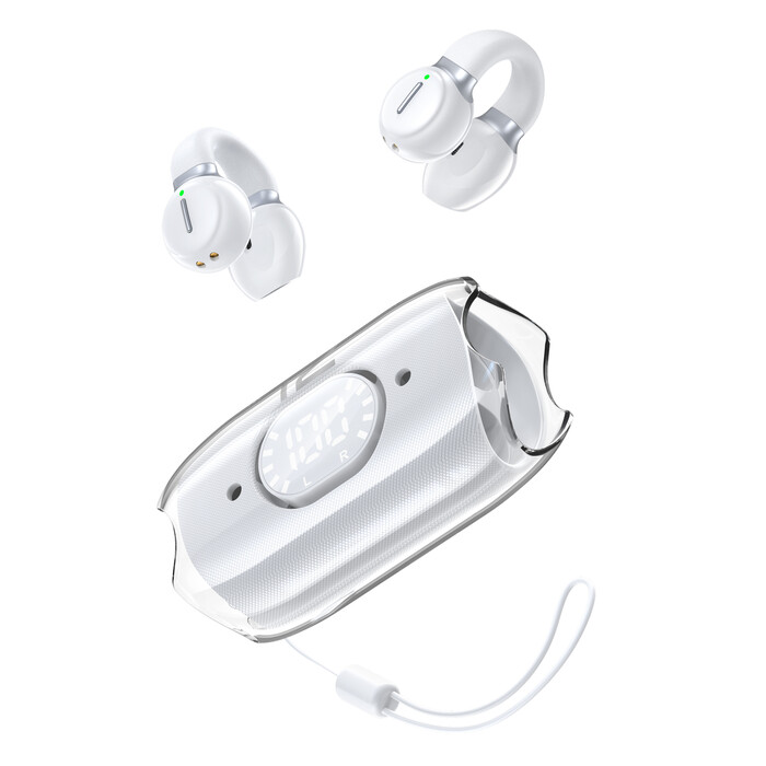 READY2MUSIC In-Ear Kopfhörer Chronos Air Clip Bluetooth weiß