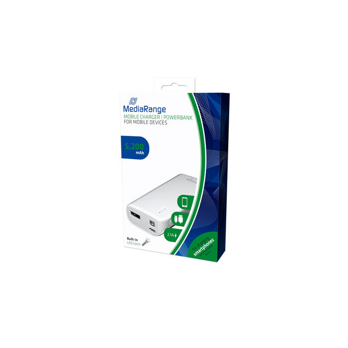 MediaRange Powerbank 5.200mAh