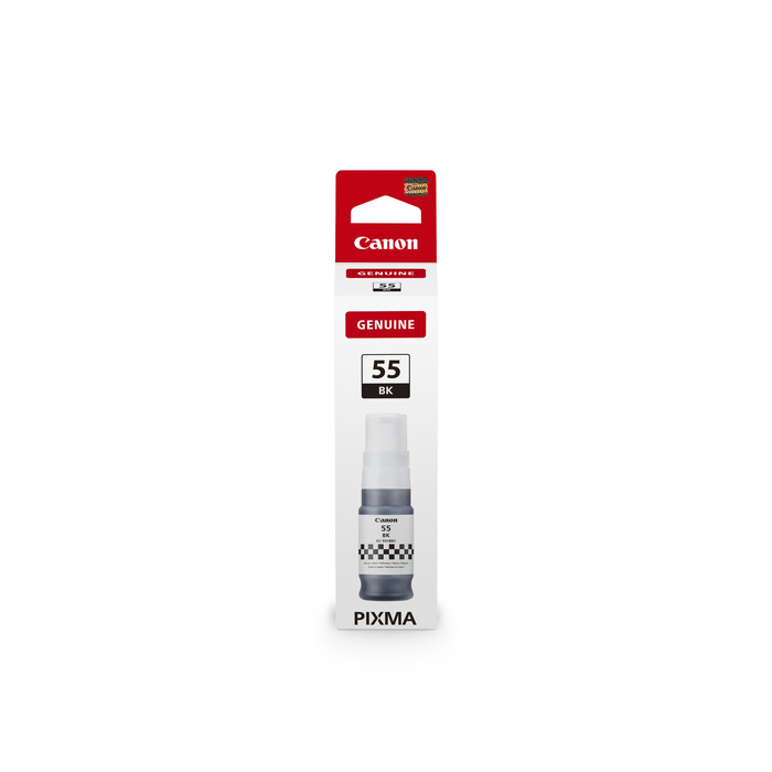 Canon GI-55 BK Tintenflasche - Original, Schwarz, 70 ml, 3000 Seiten Ergiebigkeit, für MAXIFY GX1050/GX2050 - Image 9