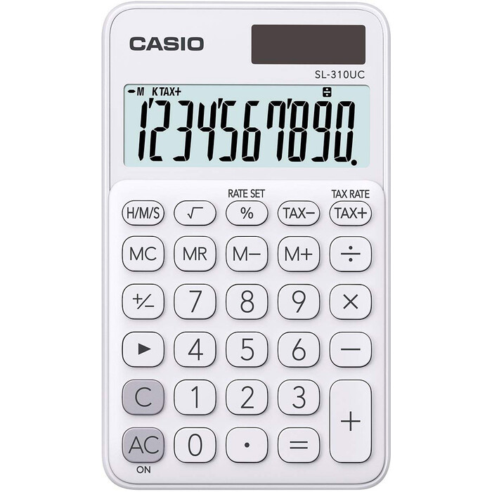 CASIO Taschenrechner SL-310UC-WE weiß