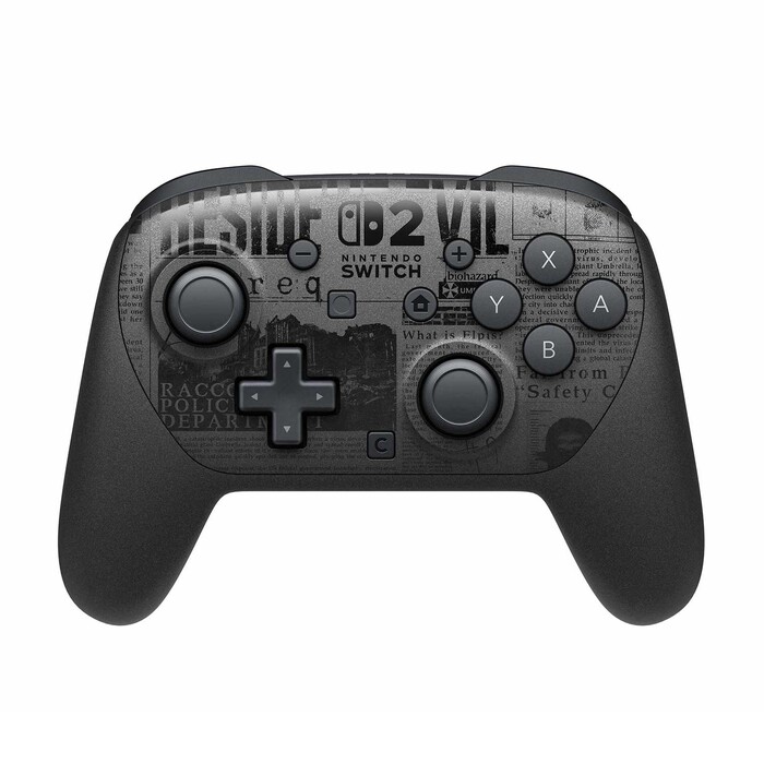 NINTENDO Controller Pro für Switch 2 Resident Evil Requiem Edition grau