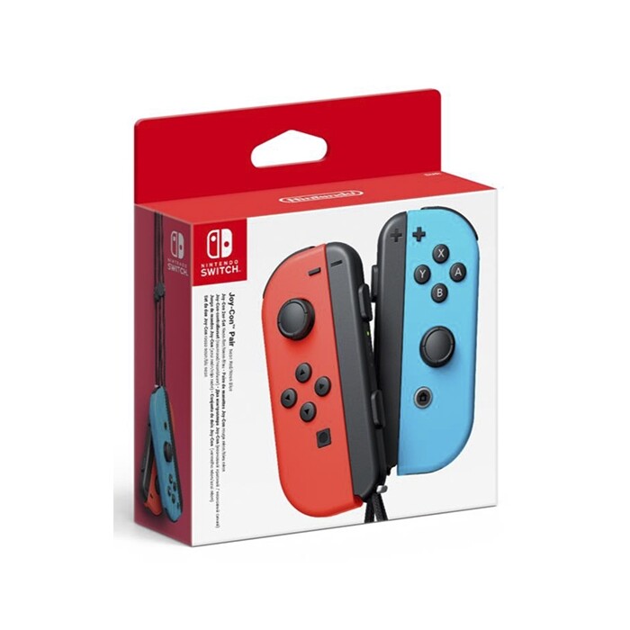 NINTENDO Switch Joy-Con 2er-Set neon rot/blau
