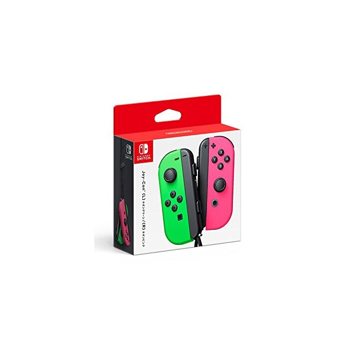NINTENDO Switch Joy-Con 2er-Set neon grün/pink