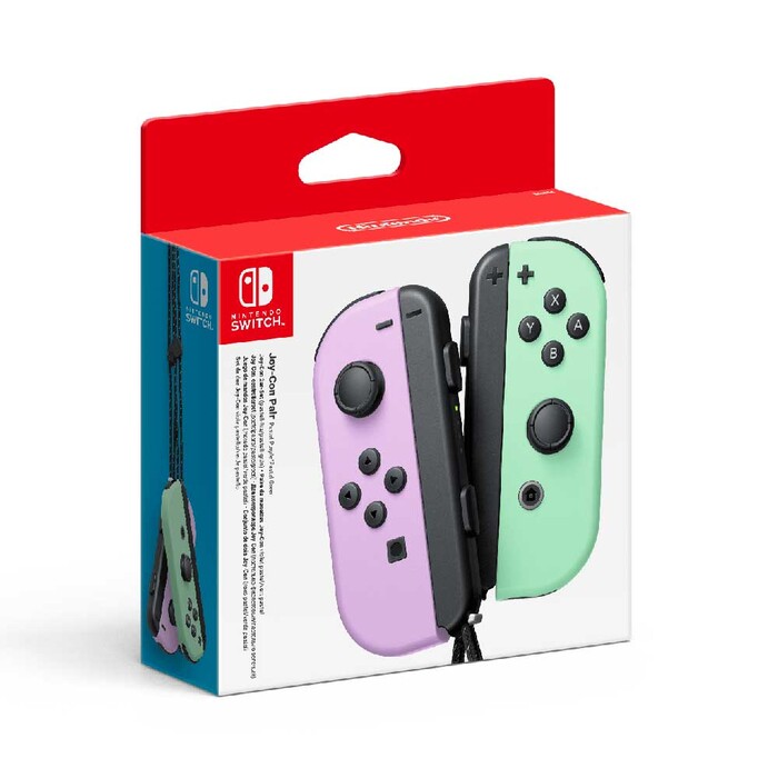 NINTENDO Switch Joy-Con 2er-Set pastell-lila/pastell-grün