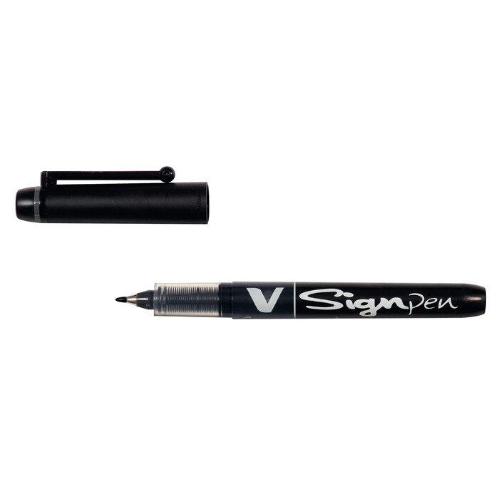 PILOT Fineliner V-Sign Pen ca. 0,6 mm schwarz