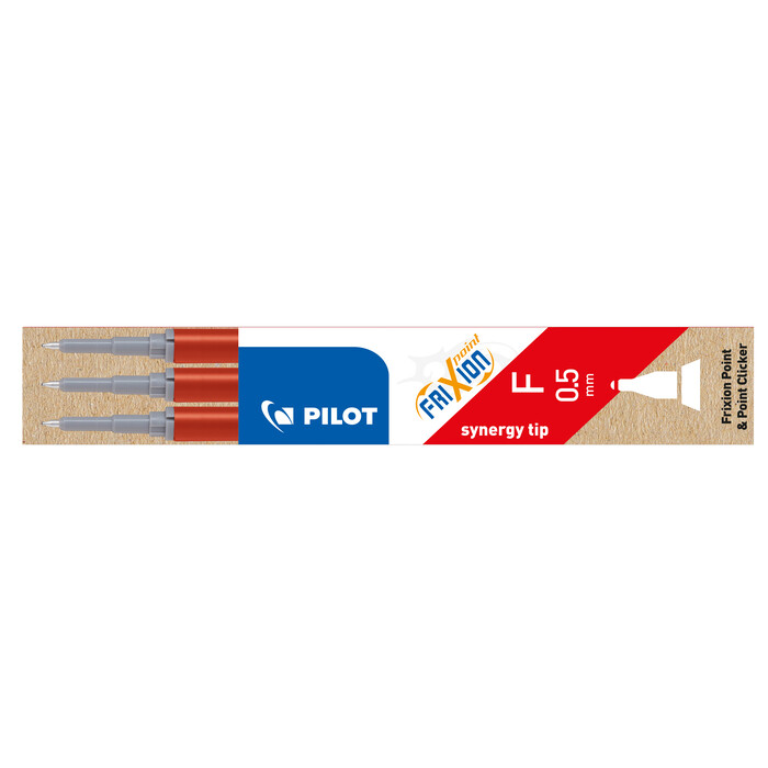 PILOT Ersatzminen FriXion Point im 3er Etui rot