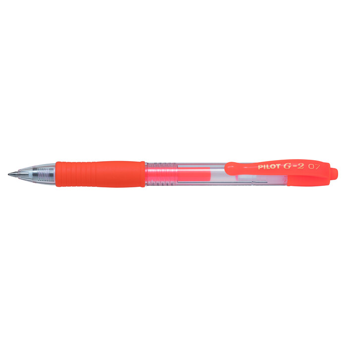 PILOT Gelschreiber G2-7 ca. 0,4 mm neon orange