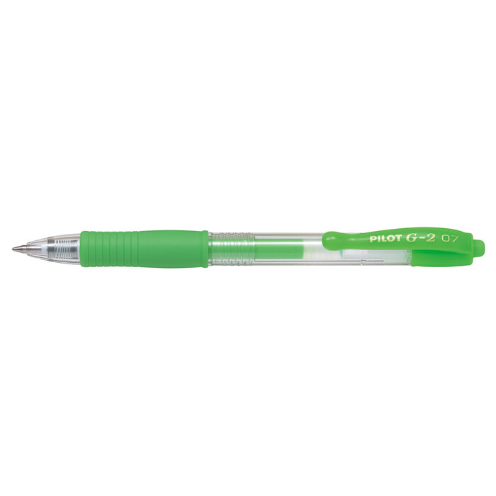 PILOT Gelschreiber G2-7 ca. 0,4 mm neon grün