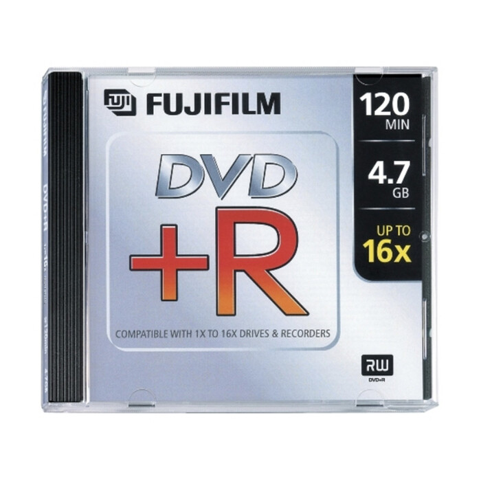 FUJI DVD+R 4,7 GB Jewel Case 1 Stück
