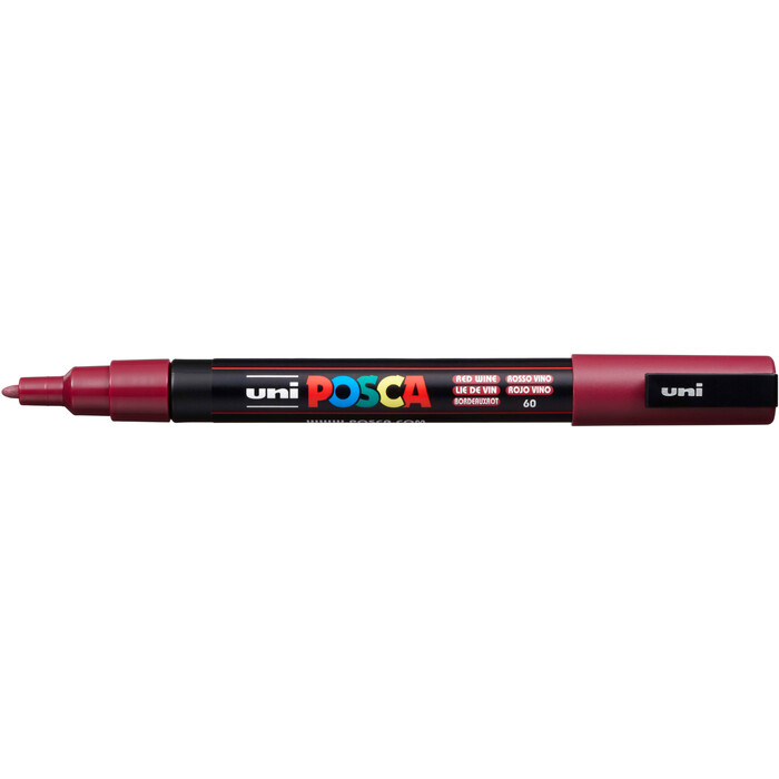 Marker Uni Posca PC-3M weinrot