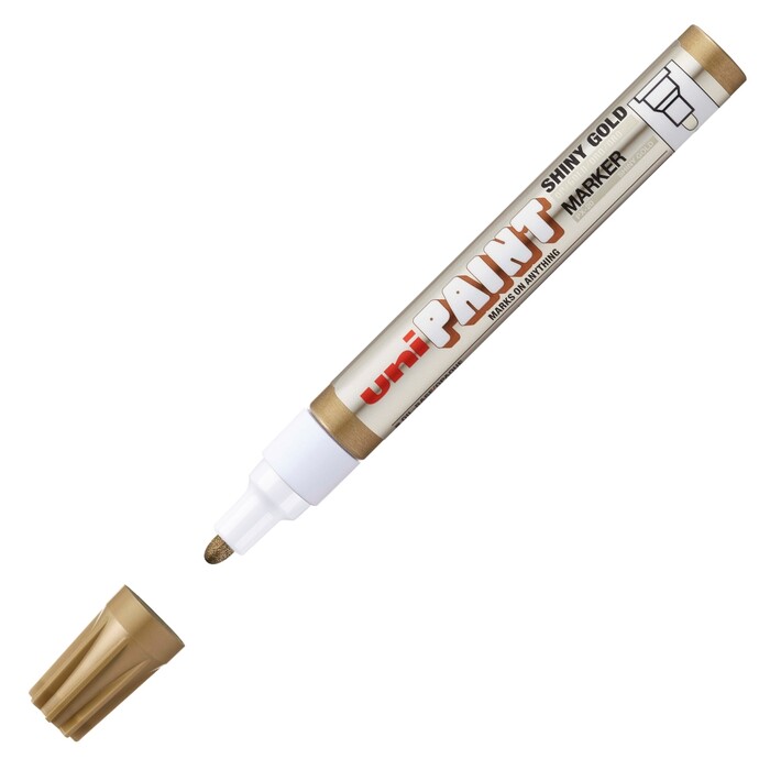 UNI-BALL Lackstift Uni Paint PX20 2-3 mm shiny gold
