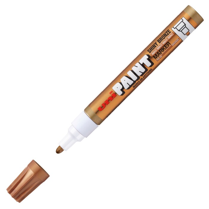 UNI-BALL Lackstift Uni Paint PX20 2-3 mm shiny bronze