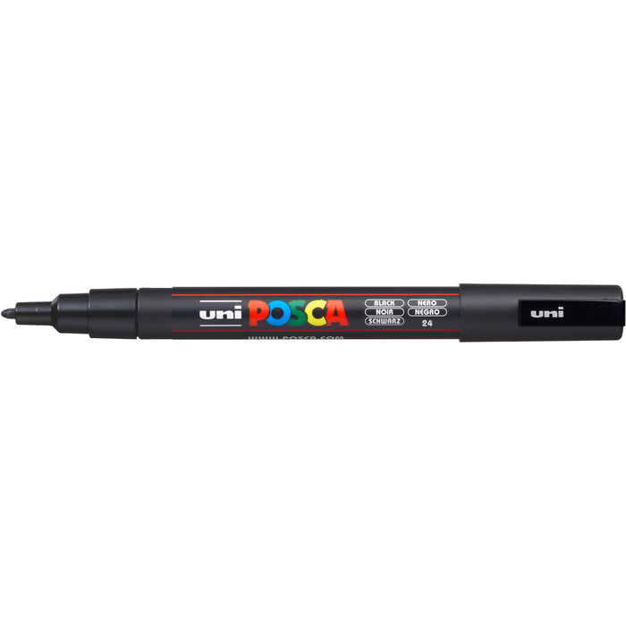 Marker Uni Posca PC-3M schwarz