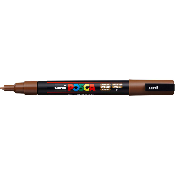 Marker Uni Posca PC-3M braun