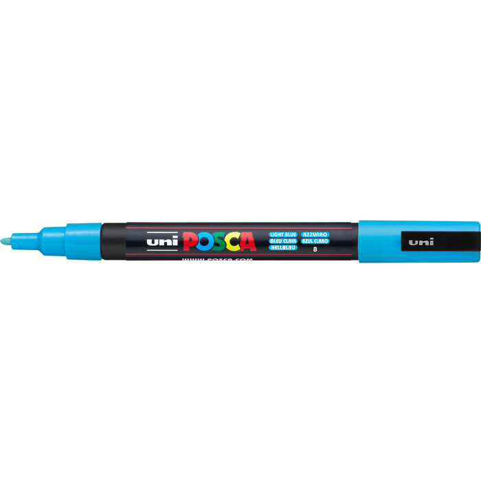 Marker Uni Posca PC-3M hellblau
