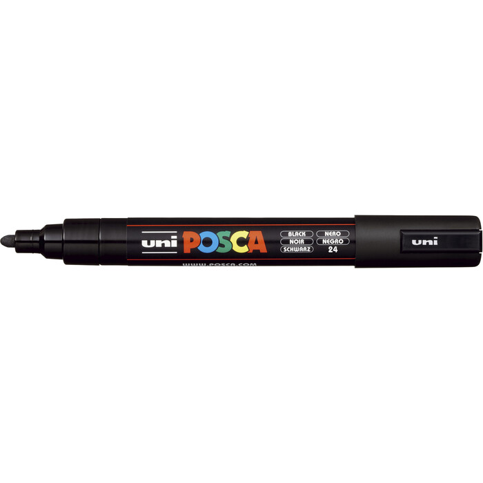 Marker Uni Posca PC-5M schwarz
