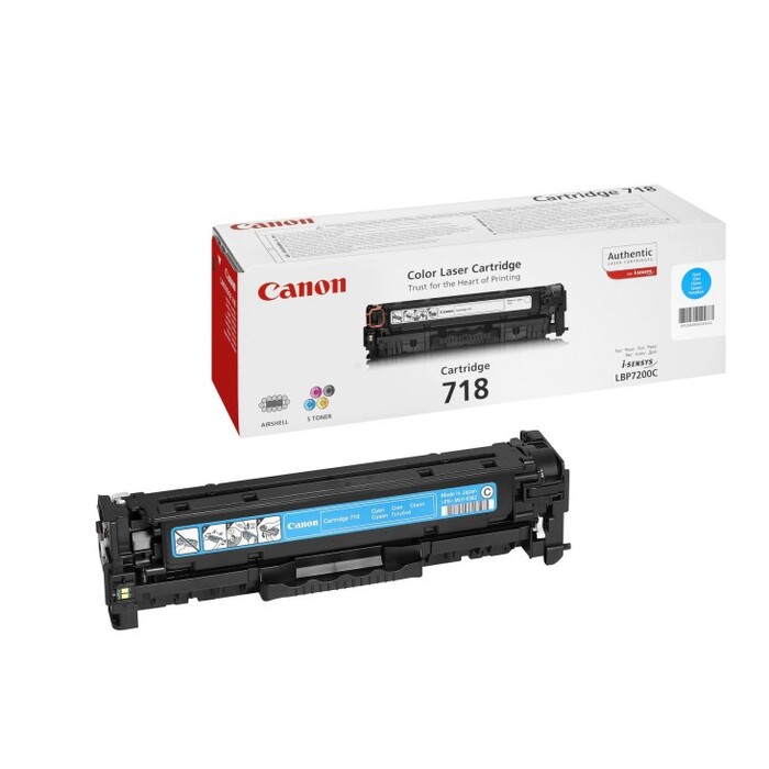 CANON Toner 718 cyan