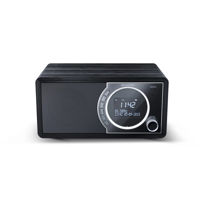 SHARP Digital Radio DR-450 DAB/DAB+/FM Radio Bluetooth 6 W schwarz