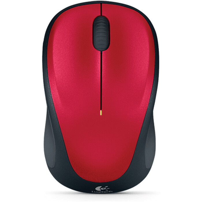 LOGITECH Wireless-Maus M235 rot