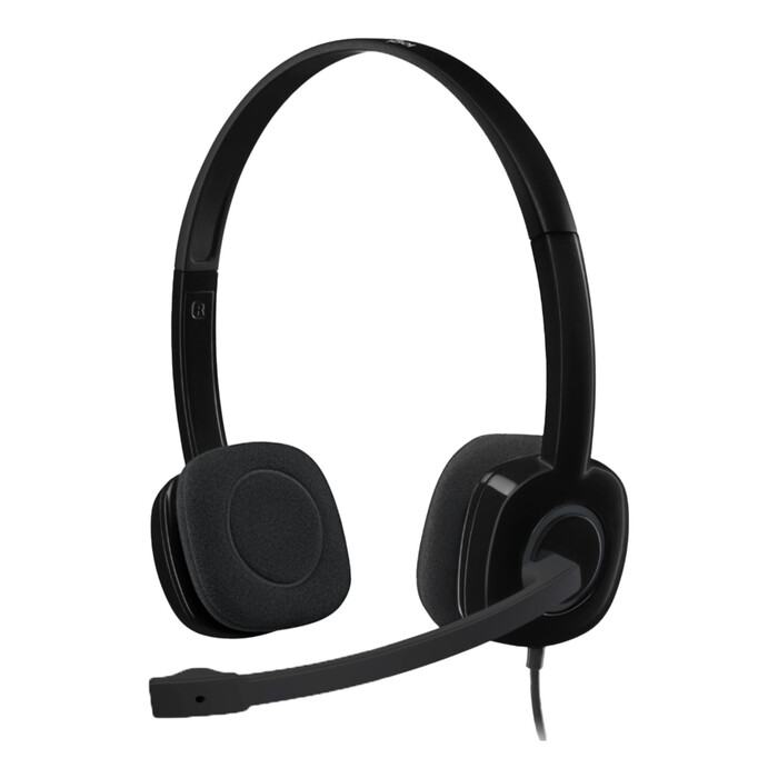 LOGITECH Stereo-Headset H151 schwarz