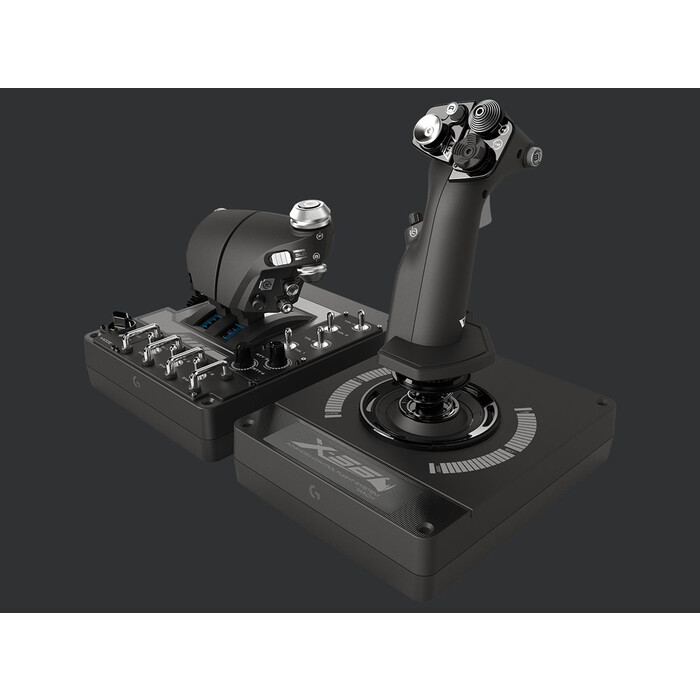 LOGITECH® G X56 HOTAS RGB Throttle and Stick Simulation Controller schwarz